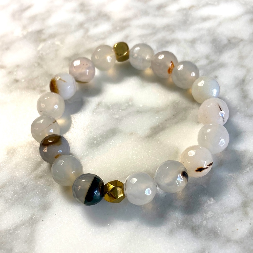Montana agate bracelet